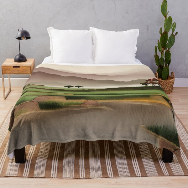 Item preview, Watercolor Country Village  - Chinese Painting designed and sold by joejiing.