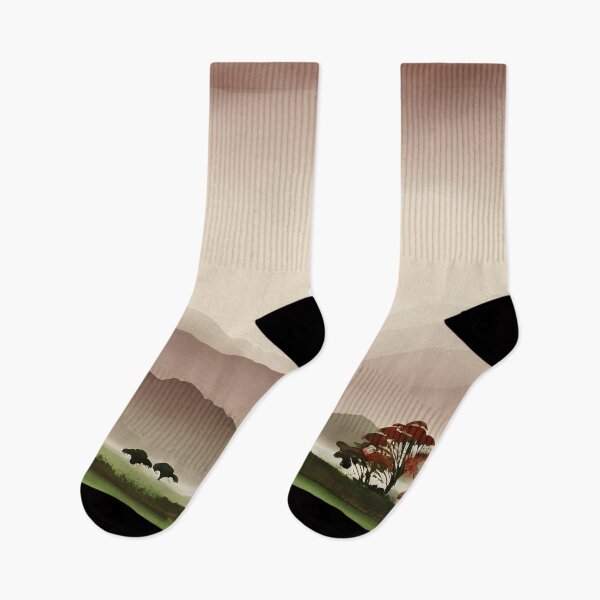 Item preview, Watercolor Country Village  - Chinese Painting designed and sold by joejiing.