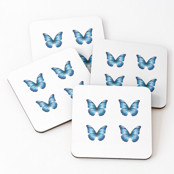 Item preview, African Blue Pansy Butterflies Junonia Orithya Collection 002 designed and sold by PlanetArchive.