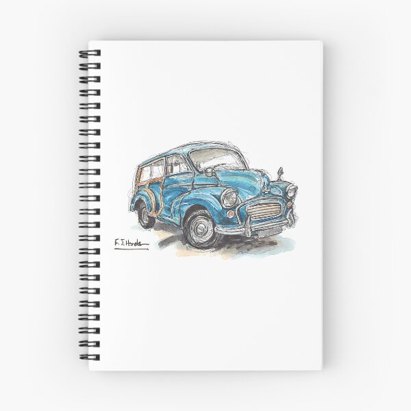 Artikelvorschau, Morris Minor Estate Woody in Blau entworfen und verkauft von Francohanekom.