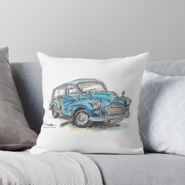 Item preview, Morris Minor Estate Woody in blue designed and sold by Francohanekom.