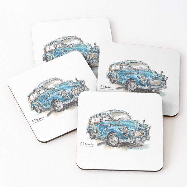Item preview, Morris Minor Estate Woody in blue designed and sold by Francohanekom.