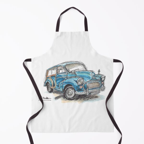 Item preview, Morris Minor Estate Woody in blue designed and sold by Francohanekom.