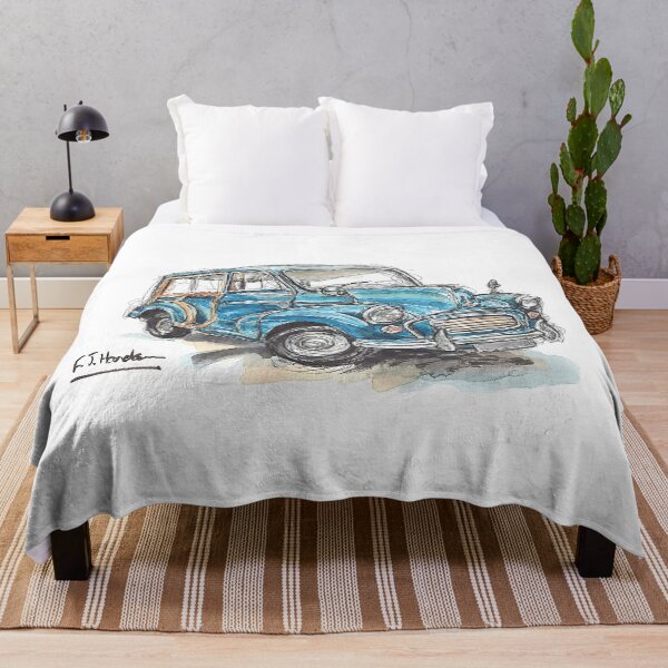 Item preview, Morris Minor Estate Woody in blue designed and sold by Francohanekom.