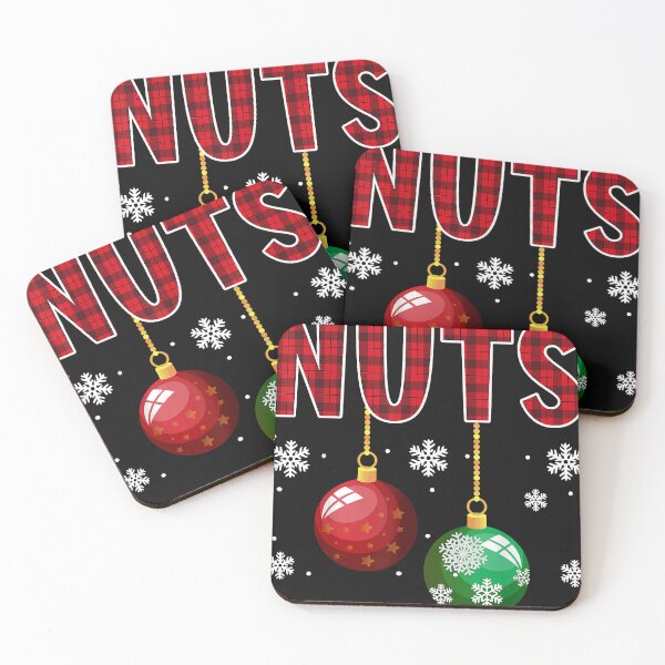 Item preview, Chest Nuts Matching Chestnuts Funny Christmas Couples Nuts  designed and sold by ConroyReinhold.