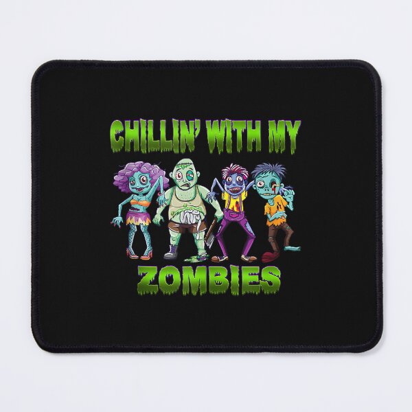 Item preview, Chillin With My Zombies Halloween Mens Boys Gift designed and sold by ConroyReinhold.