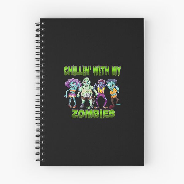 Item preview, Chillin With My Zombies Halloween Mens Boys Gift   designed and sold by ConroyReinhold.