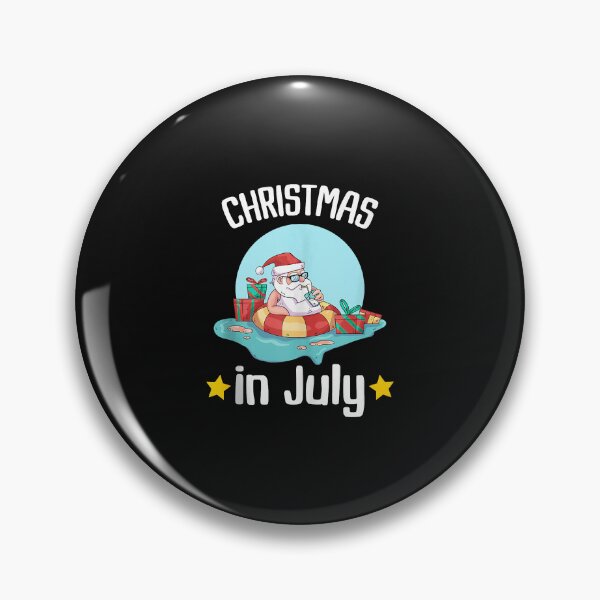 Item preview, Christmas Im July Summer Santa Claus Beach Hawaii Surf designed and sold by ConroyReinhold.