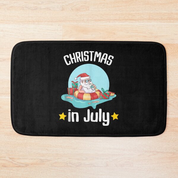 Item preview, Christmas Im July Summer Santa Claus Beach Hawaii Surf designed and sold by ConroyReinhold.