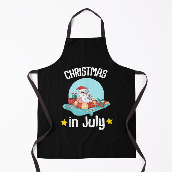 Item preview, Christmas Im July  Summer Santa Claus Beach Hawaii Surf   designed and sold by ConroyReinhold.
