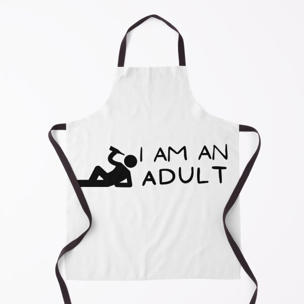 Item preview, I am an adult (black) designed and sold by FalconFeatherDn.