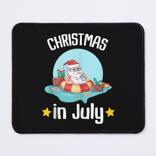 Item preview, Christmas Im July Summer Santa Claus Beach Hawaii Surf designed and sold by ConroyReinhold.