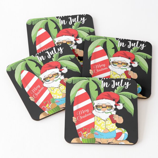 Item preview, Christmas In July Funny Santa Summer Watermelon Vacation  designed and sold by ConroyReinhold.