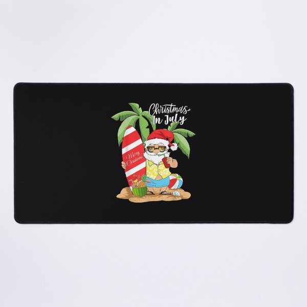 Item preview, Christmas In July Funny Santa Summer Watermelon Vacation designed and sold by ConroyReinhold.