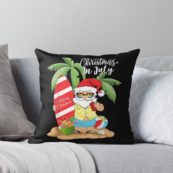 Item preview, Christmas In July Funny Santa Summer Watermelon Vacation  designed and sold by ConroyReinhold.