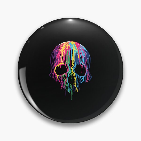 Item preview, Colorful Melting Rainbow Skull Art Graphic Halloween Gift designed and sold by ConroyReinhold.