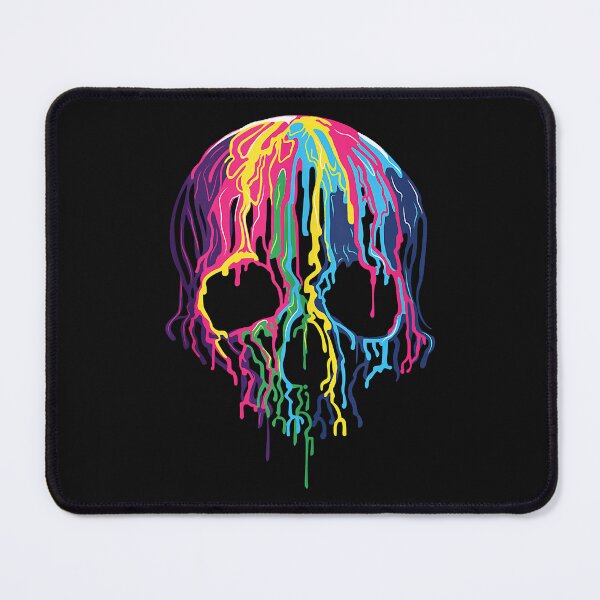 Item preview, Colorful Melting Rainbow Skull Art Graphic Halloween Gift designed and sold by ConroyReinhold.