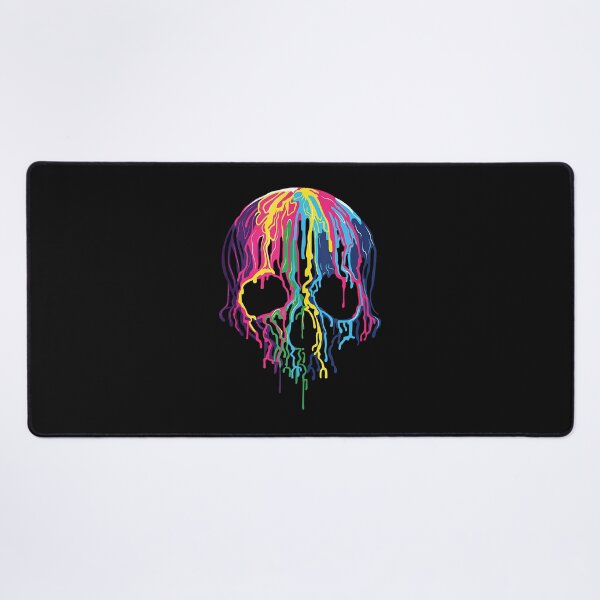 Item preview, Colorful Melting Rainbow Skull Art Graphic Halloween Gift designed and sold by ConroyReinhold.