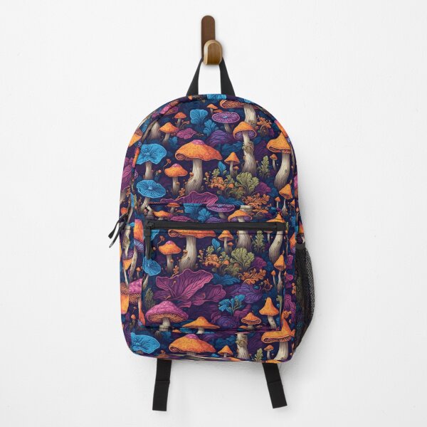Item preview, Magic Mushrooms Colorful Pattern designed and sold by SoccaTamam.