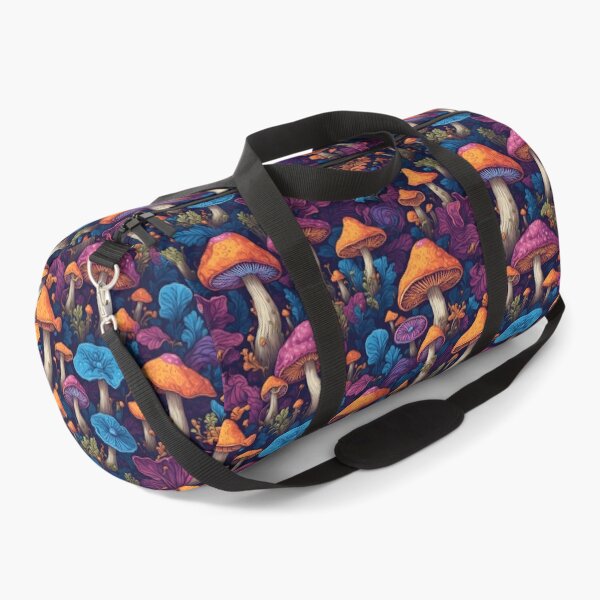 Item preview, Magic Mushrooms Colorful Pattern designed and sold by SoccaTamam.