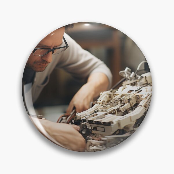 Item preview, Robot Rehabilitation Specialist - Robotic Maintenance Engineer designed and sold by TheBrainArt.