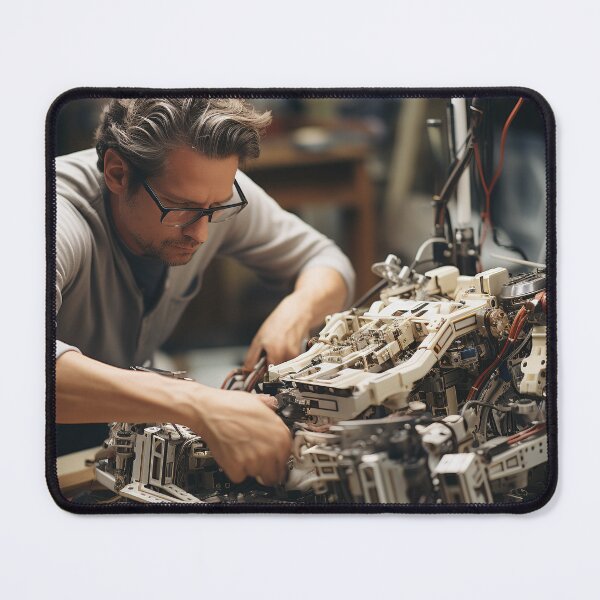 Item preview, Robot Rehabilitation Specialist - Robotic Maintenance Engineer designed and sold by TheBrainArt.