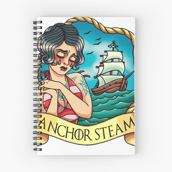 Item preview, Anchor Steam Girl Ship Beer designed and sold by maximinano100k.