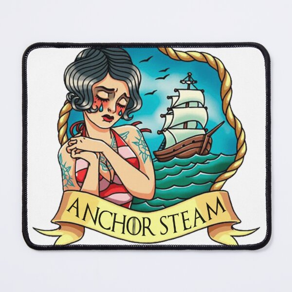 Item preview, Anchor Steam Girl Ship Beer designed and sold by maximinano100k.