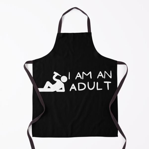 Item preview, I am an adult (white) designed and sold by FalconFeatherDn.