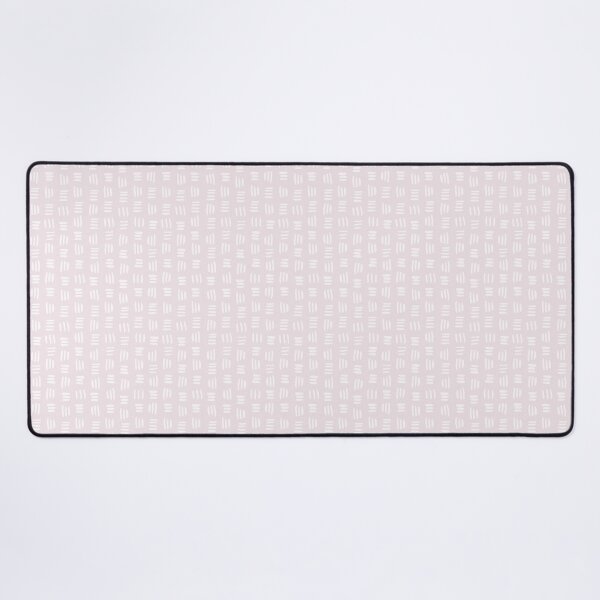Item preview, Triad Lines in White on Light Pink designed and sold by Meena-and-Fox.