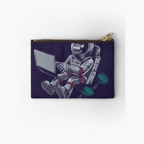 Item preview, "Cosmic Explorer: Navy Illustrated Monkey Astronaut" designed and sold by PRINT SCAPE.