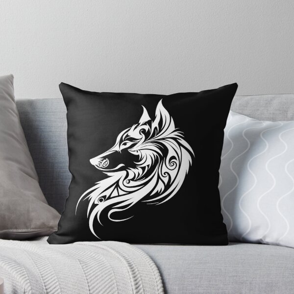 Item preview, Wolf Silhouette, Legendary Animals, Tribal Art  designed and sold by nitty-gritty.