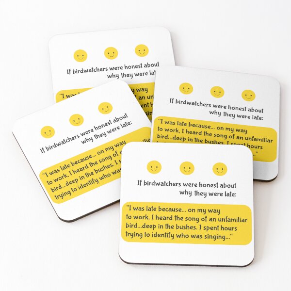 Item preview, Joke about birdwatchers designed and sold by Capictures.