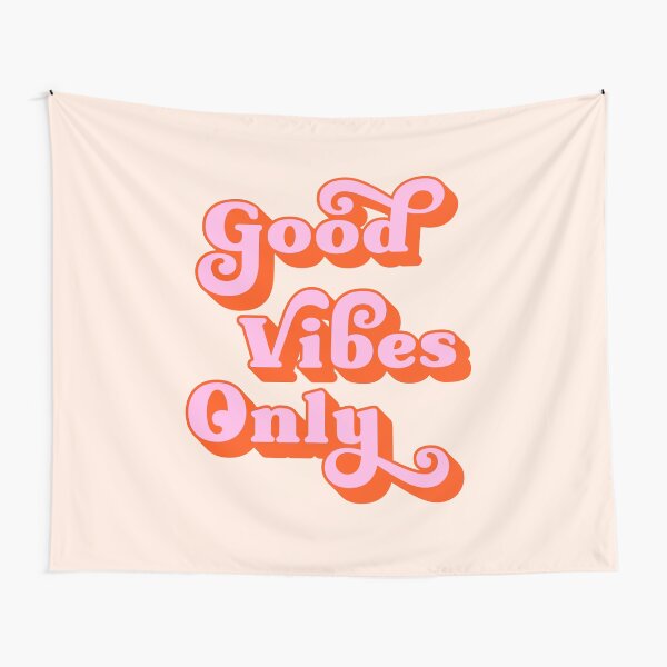 Item preview, Good Vibes Only (Peach and pink tone) designed and sold by Paigaam.