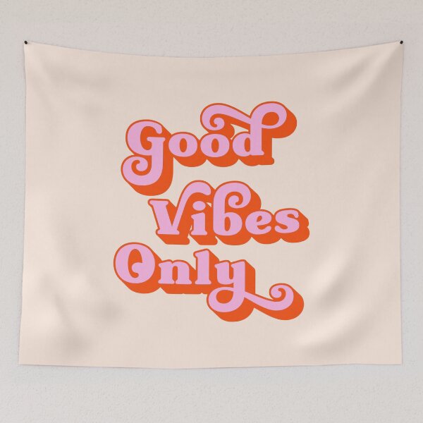Item preview, Good Vibes Only (Peach and pink tone) designed and sold by Paigaam.