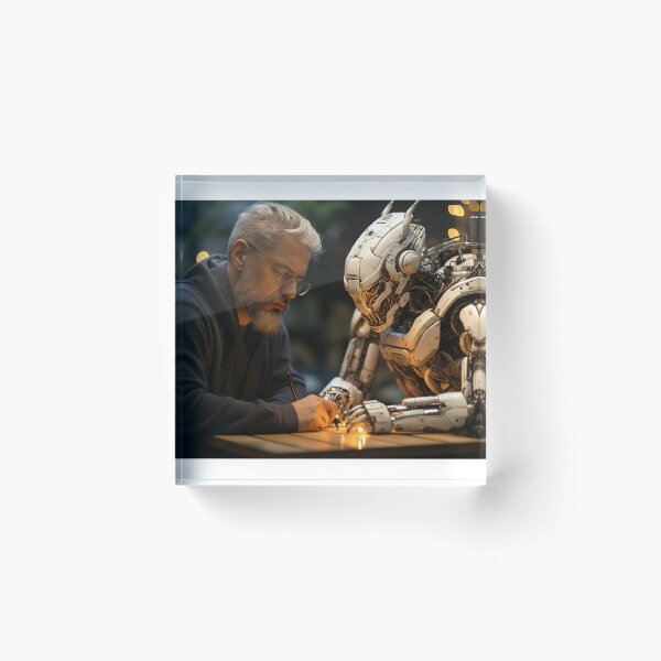 Item preview, Robot Rehabilitation Specialist - Robot Performance Optimizer designed and sold by TheBrainArt.