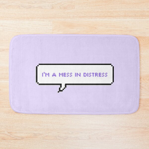 Item preview, Im a mess in distress - Lesserafim designed and sold by mrnart27.