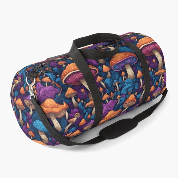 Item preview, Hallucinogenic Mushrooms Colorful Pattern designed and sold by SoccaTamam.