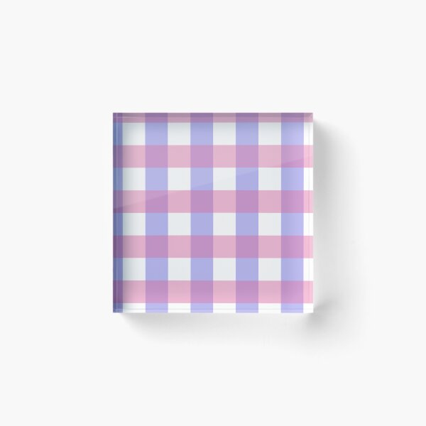 Item preview, Lavender and Pink Plaid Perfection - Gingham Pattern" designed and sold by Lubellebubble20.