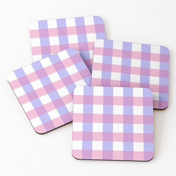 Item preview, Lavender and Pink Plaid Perfection - Gingham Pattern" designed and sold by Lubellebubble20.