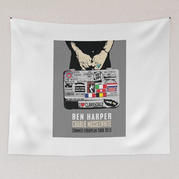 Item preview, Bén Music Hárpér and Charlie Musselwhite European Summer Tour 2013 designed and sold by RoselynKaufman.