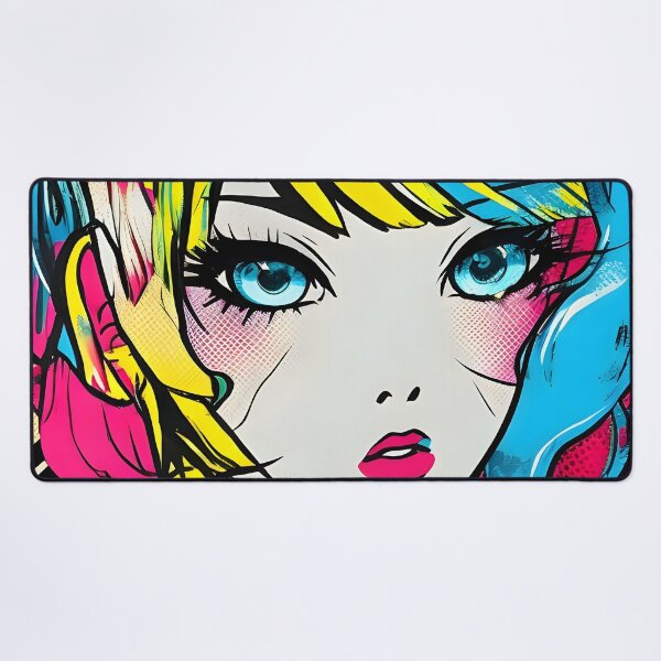 Item preview, Pop Art Manga | Anime Girl Girl | kawaii | fantasy art | AI artwork designed and sold by RPDesigns91.