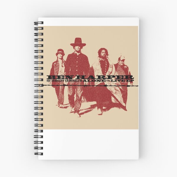 Item preview, Bén Music Hárpér and The Innocent Criminals Alone The Live Ep Album Cover designed and sold by RoselynKaufman.