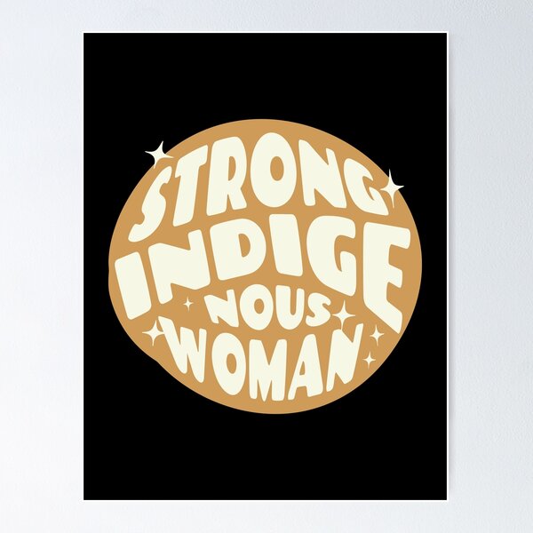Item preview, Strong Indigenous Woman Aesthetic Artwork designed and sold by Designs By Johnny J.