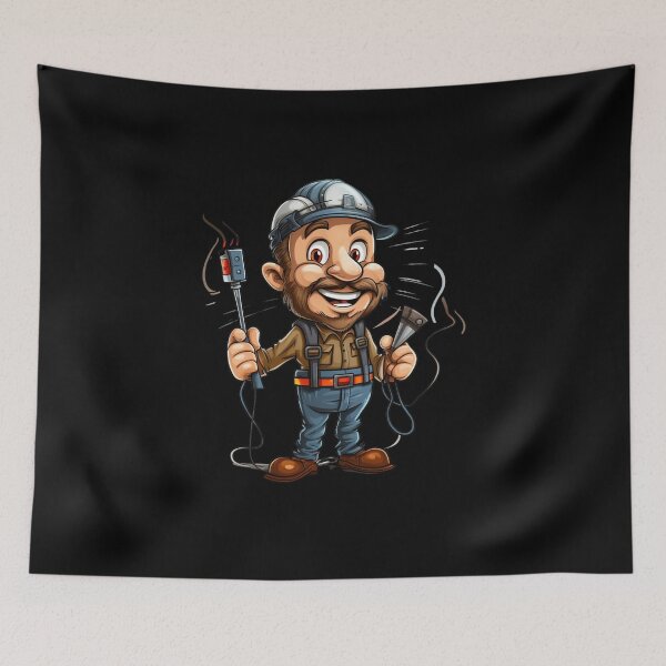 Item preview, funny electrician designed and sold by Mateusz Majcherek.