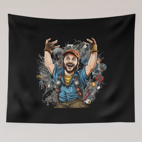 Item preview, future electrician designed and sold by Mateusz Majcherek.