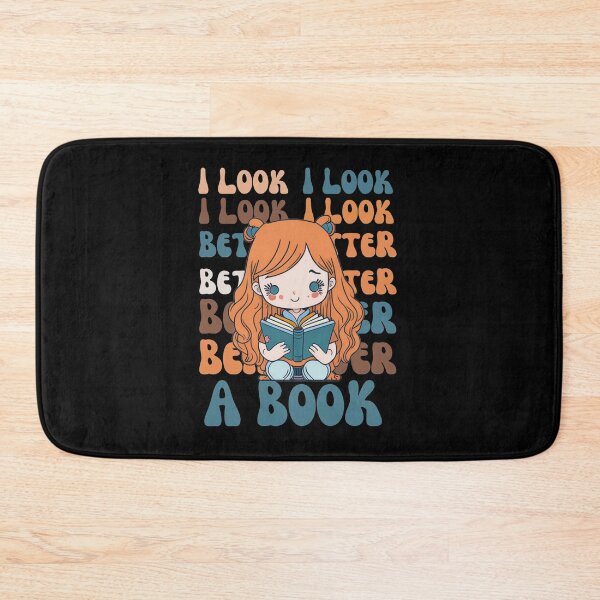 Item preview, I Look Better Bent Over a Book designed and sold by YrtemmyS.