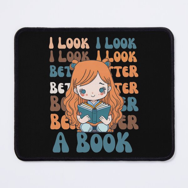 Item preview, I Look Better Bent Over a Book designed and sold by YrtemmyS.