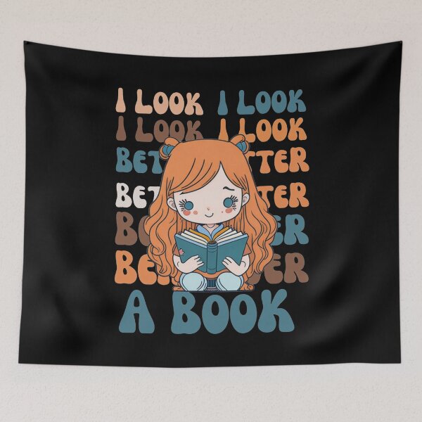 Item preview, I Look Better Bent Over a Book designed and sold by YrtemmyS.
