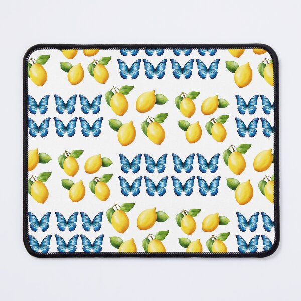 Item preview, African Blue Pansy Butterflies And Yellow Lemons Collection designed and sold by PlanetArchive.